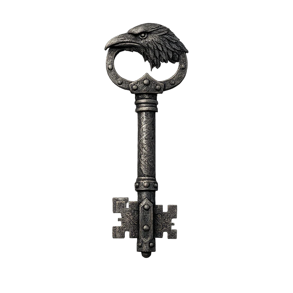 The Ninth Bar — Raven-Ward Chest Key