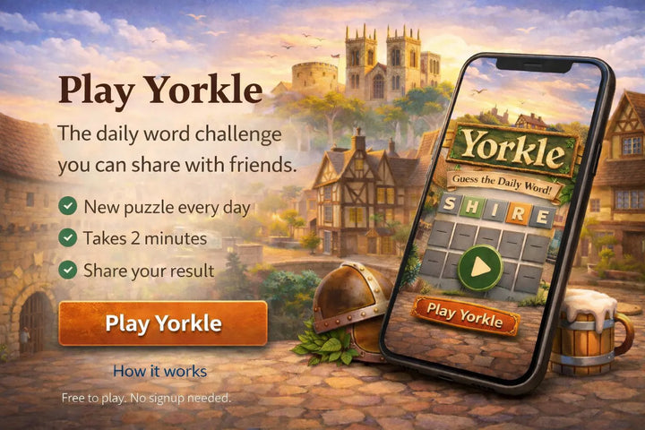 Yorkle daily word challenge